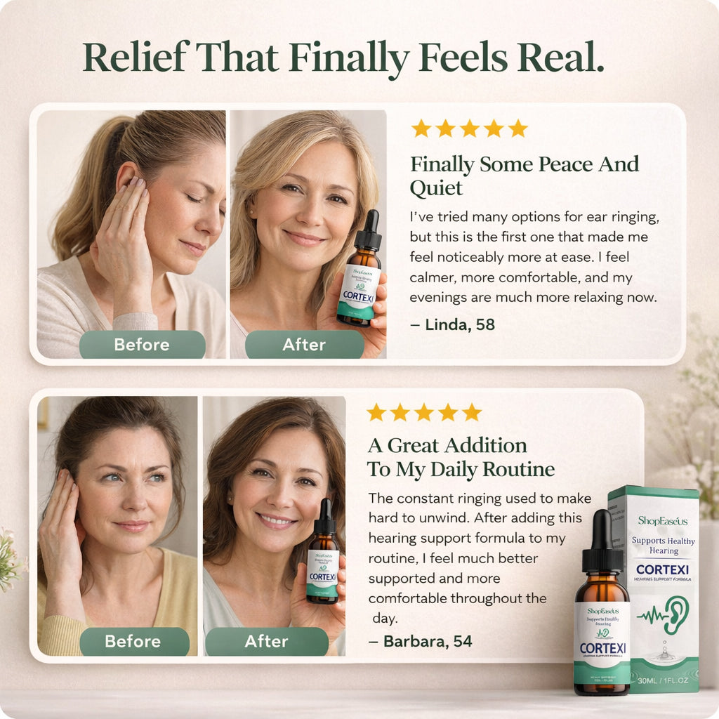 ShopEaseUS Tinnitus Ear Drops for Clear Ears and Ultimate Comfort – Unlock Instant Relief from Tinnitus and Ear Discomfort🎶