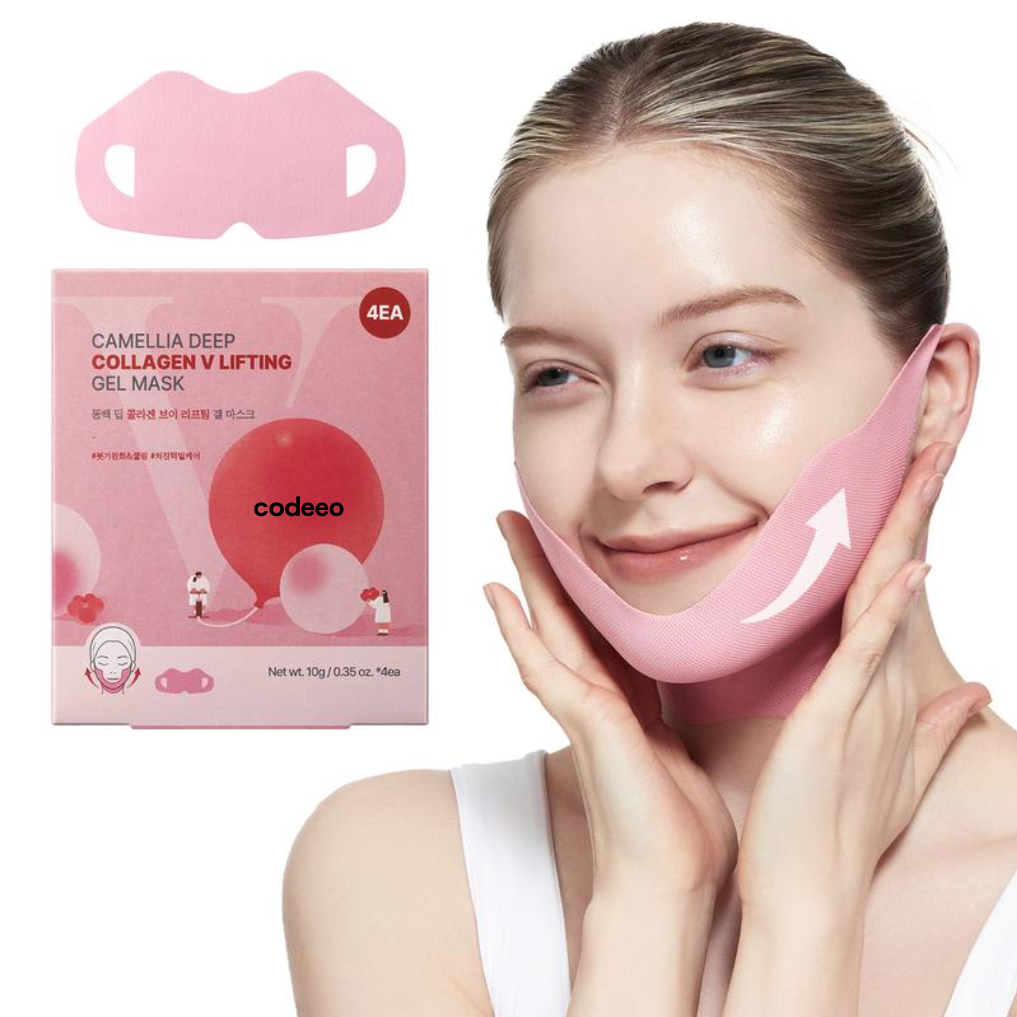 Camellia Deep Collagen Chin & Neck Super Shaping & Revitalizing Mask