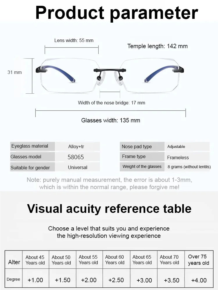 ๐ Smart Zoom Photochromic Reading Glasses โ Auto-Darkening Lenses, Clear Zoom Vision & All-Day Eye Comfort ๐โจ
