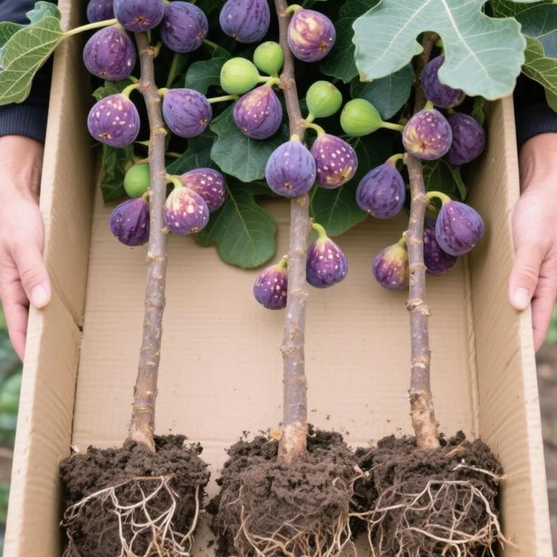 🏆65K+ SOLD!🌿Brown Turkey Fig Seeds – America's Favorite Fig for Patio & Container Gardening! Easy to Grow, Sweet Harvest.