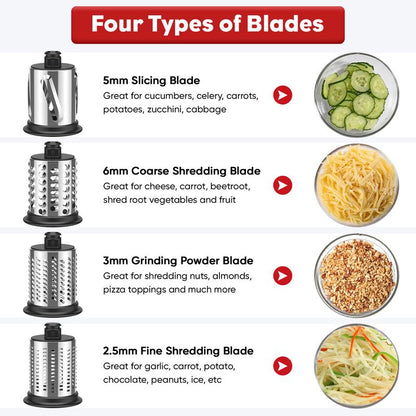 Stainless Steel Slicer Shredder Attachment