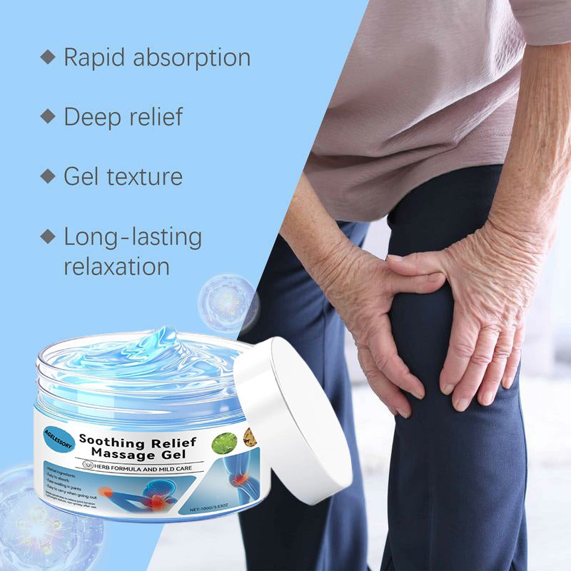 🔥Instant Pain Relief🔥 AGELESSORY™ joint Relief Gel – Natural Herbal Ointment Wellness