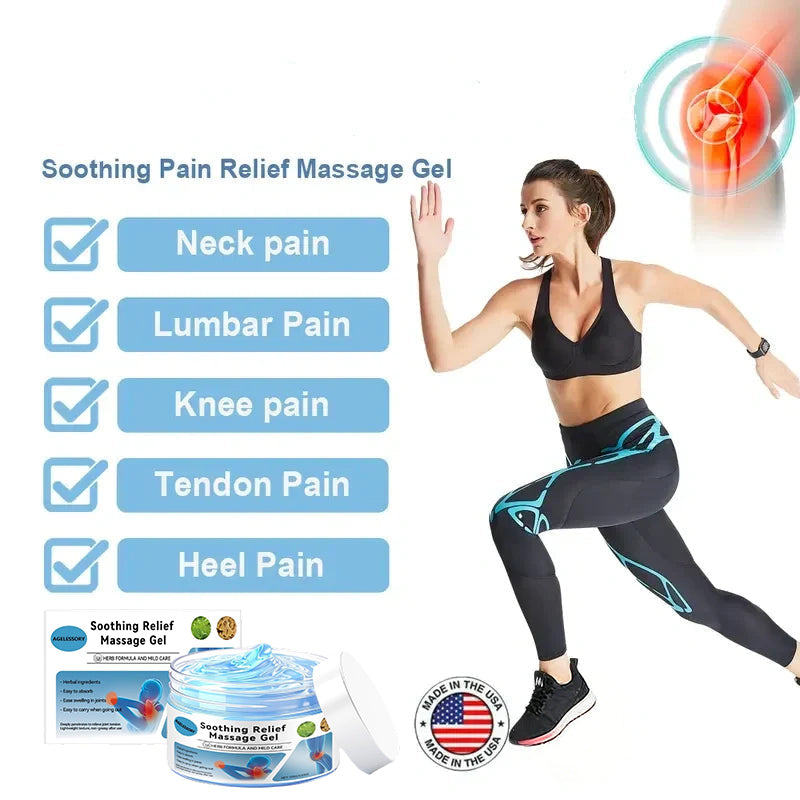 🔥Instant Pain Relief🔥 AGELESSORY™ joint Relief Gel – Natural Herbal Ointment Wellness
