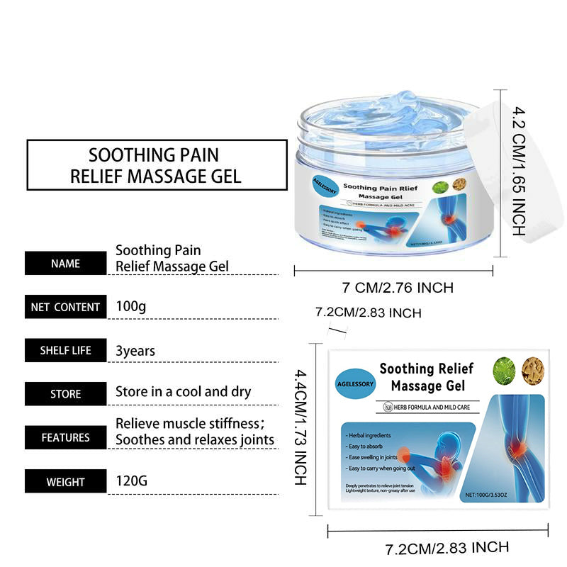 🔥Instant Pain Relief🔥 AGELESSORY™ joint Relief Gel – Natural Herbal Ointment Wellness