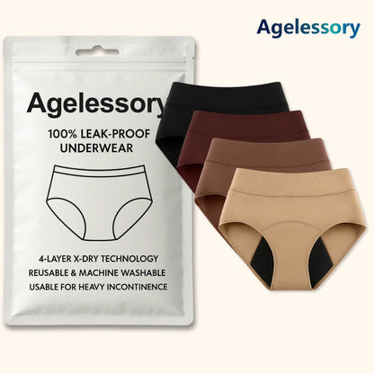 🔥2026 New Year Special Offer｜🎉Agelessory Leak-Proof Underwear That Won't Let You Down
