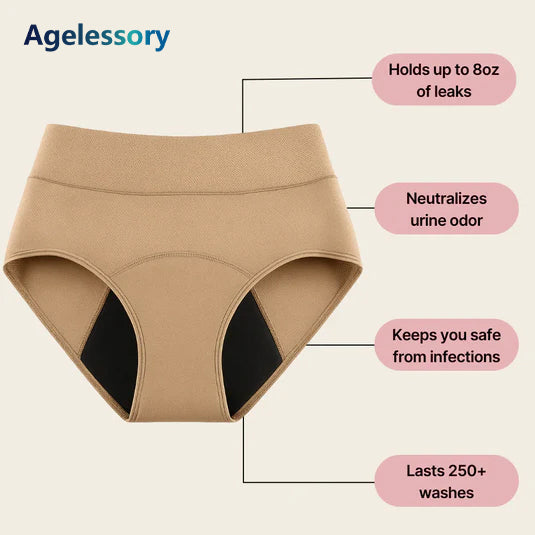 🔥2026 New Year Special Offer｜🎉Agelessory Leak-Proof Underwear That Won't Let You Down