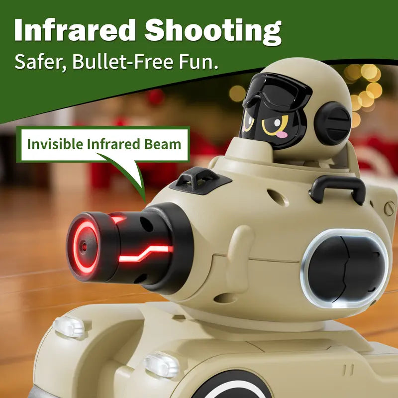 RC infrared battle tanks