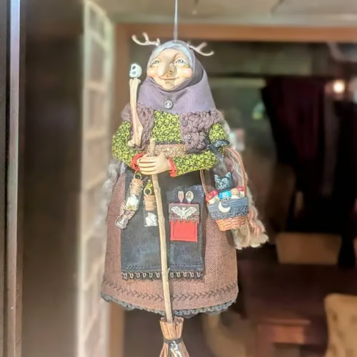 ✨Limited Edition – Only 100 Handmade Kitchen Witch Dolls Left! 🧙