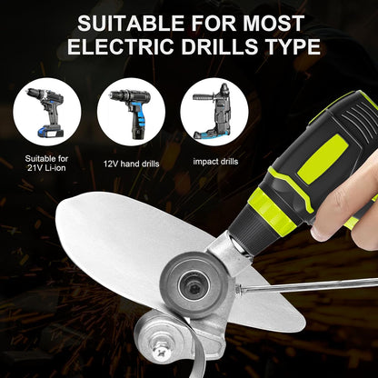 🔥Last Day 49% OFF -  Sheet Metal Cutter Drill Attachment 🛠️