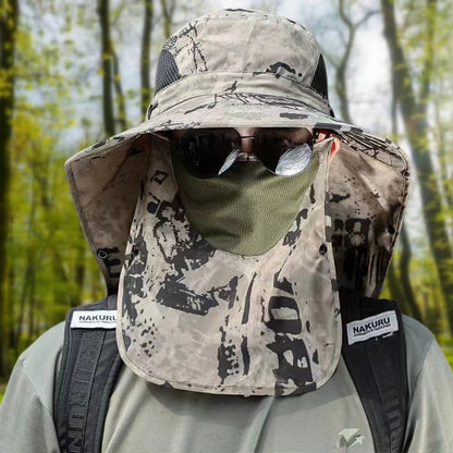 🎁Buy 1 Get 1 Free🎁Spring/Summer Fisherman's Hat Detachable Outdoor Fishing Face Covering Neck Protection