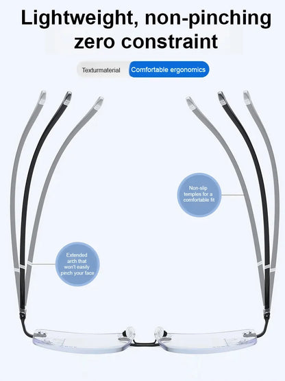 📚 Smart Zoom Photochromic Reading Glasses – Auto-Darkening Lenses, Clear Zoom Vision & All-Day Eye Comfort 👀✨