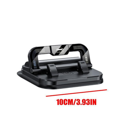 Car Phone Mount with Strong Suction Cup – 360 ° Rotation, Adjustable Viewing Angles, Anti-Slip Holder for All Phones.