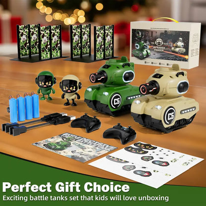 RC infrared battle tanks