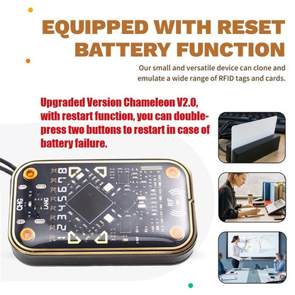 🔐 Chameleon Ultra – The Ultimate NFC & RFID Emulator Tool - Smart Chip Reader+5XCUID/UID Card Compliant to NFC Read Writer