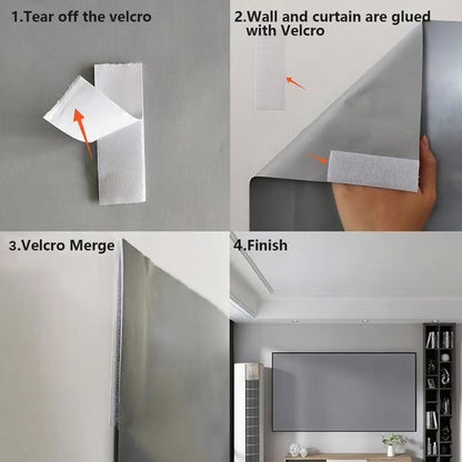 ⚡Hot Sales 49% OFF🔥Anti-Light 4K Projector Screen (16:9)🎥✨