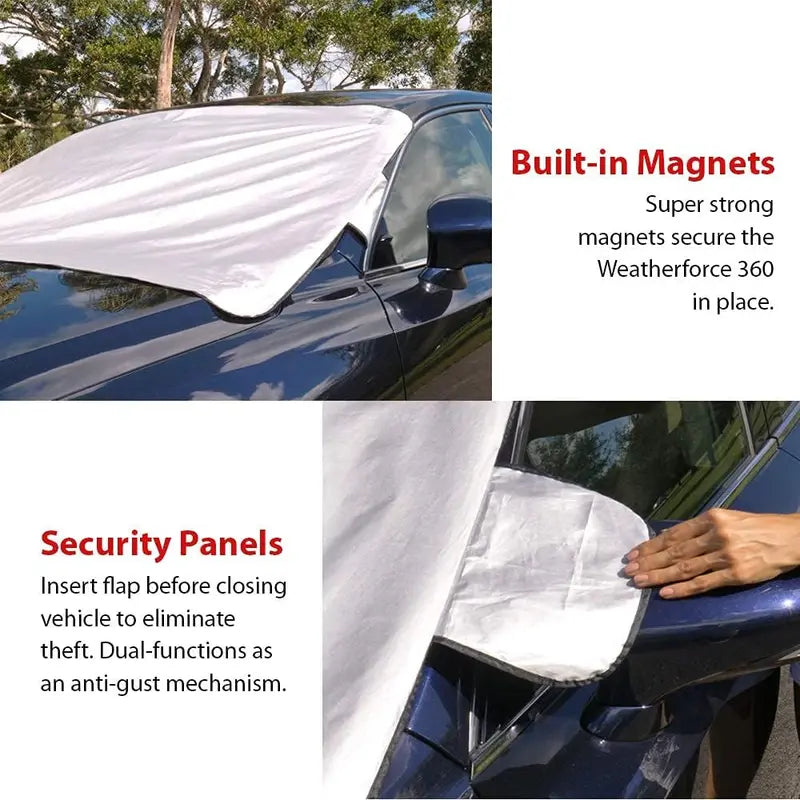 Weatherforce Windshield Protector – All-Season Cover for Automobiles