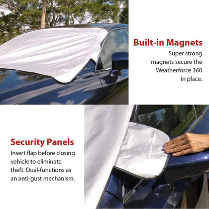 Weatherforce Windshield Protector – All-Season Cover for Automobiles