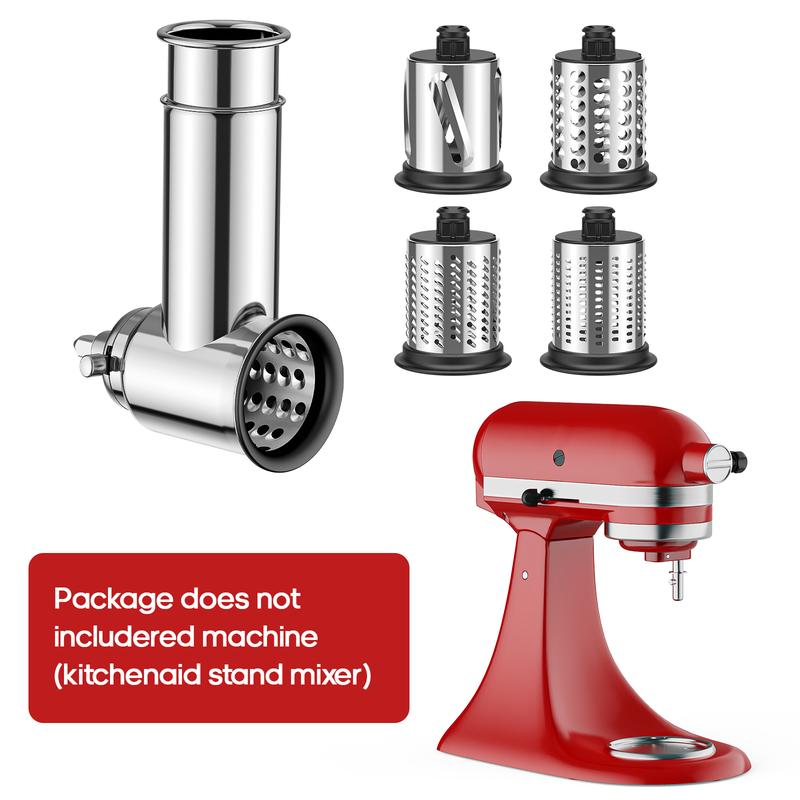 Stainless Steel Slicer Shredder Attachment