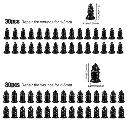 🔥Tire Repair Nails Kit for Car/Motorcycle/Truck – Fast Self-Service Tire Repair Tools