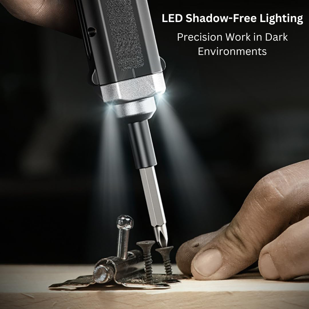 10.8VF Rechargeable Cordless Electric Screwdriver Kit