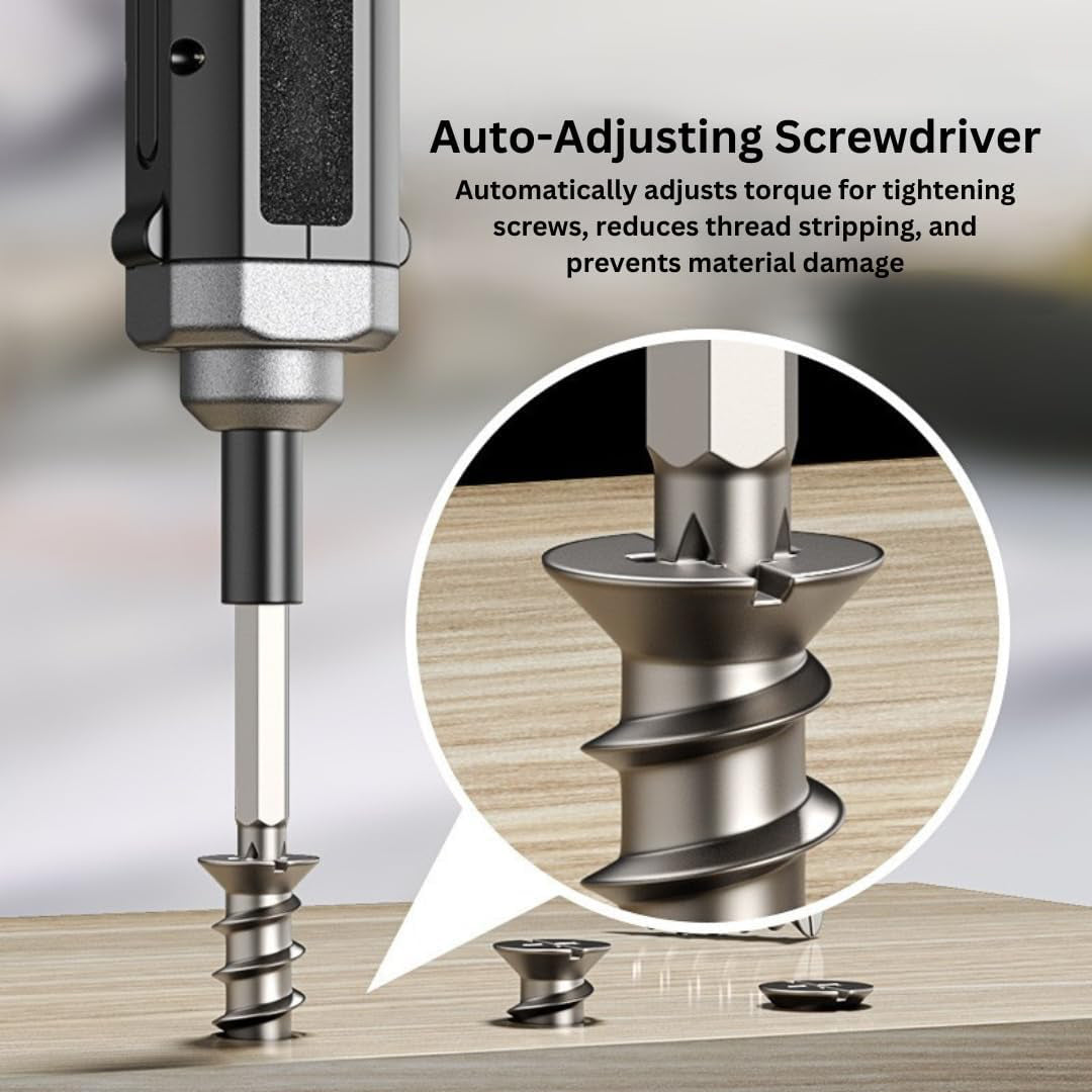 10.8VF Rechargeable Cordless Electric Screwdriver Kit