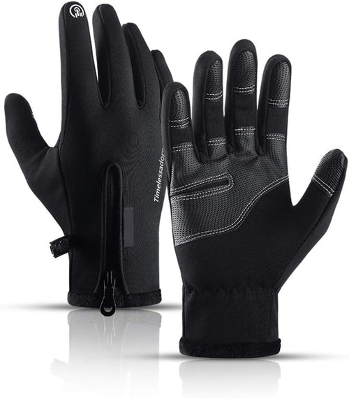 Warm Winter Gloves, -5℉ Thermal Ski Gloves Anti-Slip Touch Screen Gloves for Skiing Cycling Driving Fishing Walking Hiking,Pink-M