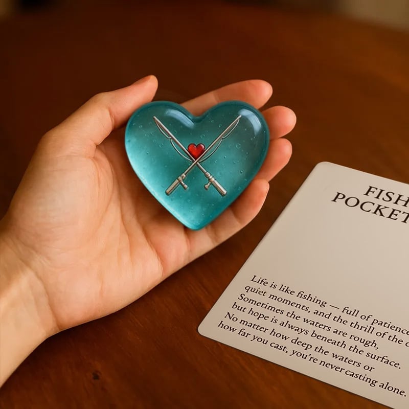 🔥LAST DAY 50% OFF - 🎣💖Fishing Pocket Hug✨Shaped by Nature & Crafted by Hand