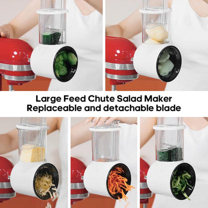 Stainless Steel Slicer Shredder Attachment