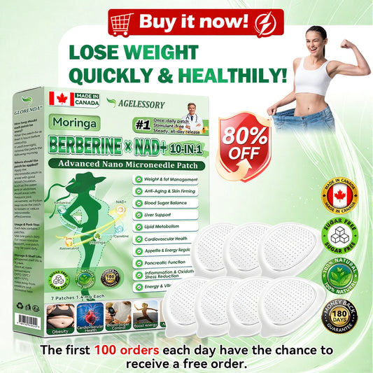 💖💖 AGELESSORY® 𝙈𝒐𝒓𝒊𝒏𝒈𝗮 · 𝗕𝗲𝗿𝗯𝐞𝐫𝐢𝐧𝙚 × 𝙉𝑨𝑫+ 𝟏𝟎-𝙞𝙣-𝟏 𝘼𝒅𝒗𝒂𝒏𝒄𝒆𝐝 𝐍𝐚𝐧𝙤 𝙈𝙞𝙘𝙧𝙤𝙣𝒆𝒆𝒅𝒍𝐞 𝐏𝐚𝐭𝙘𝙝(𝐉𝐮𝐬𝐭 𝐨𝐧𝐜𝐞 𝐚 𝐝𝐚𝐲, 𝐯𝐢𝐬𝐢𝐛𝐥𝐞 𝐜𝐡𝐚𝐧𝐠𝐞𝐬 𝐢𝐧 𝟕 𝐝𝐚𝐲𝐬） ✅ 𝐅𝐨𝐫 𝐨𝐛𝐞𝐬𝐢𝐭𝐲, 🅛🅞🅞🅢🅔 🅢🅚🅘🅝,𝐝𝐢𝐚𝐛𝐞𝐭𝐞𝐬, 𝐬𝐥𝐞𝐞𝐩 𝐚𝐩𝐧𝐞𝐚, 𝐣𝐨𝐢𝐧𝐭 𝐢𝐬𝐬𝐮𝐞𝐬, 𝐚𝐧𝐝 𝐦𝐨𝐫𝐞