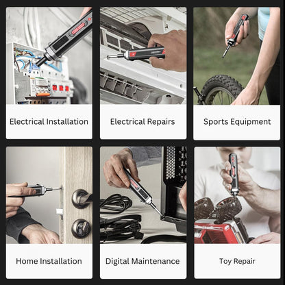 10.8VF Rechargeable Cordless Electric Screwdriver Kit