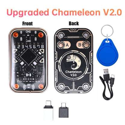 🔐 Chameleon Ultra – The Ultimate NFC & RFID Emulator Tool - Smart Chip Reader+5XCUID/UID Card Compliant to NFC Read Writer