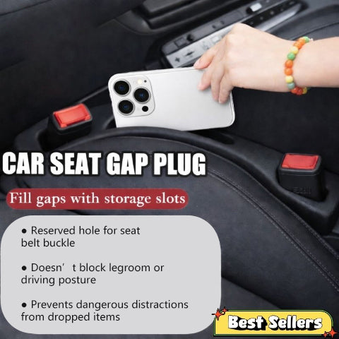 🔥Last Day 49% OFF 🚗 Car Seat Gap Plug with Storage Slot