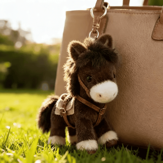 🐎✨Last Day 50% OFF - Ponytata Plush Pony Bag Charm and Keychain 🔥2026 Year of the Horse Gift 🎁Perfect for Lovers, Family & Kids!
