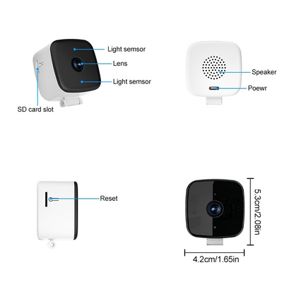 Smart Wi-Fi Indoor Security Camera