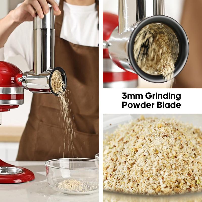 Stainless Steel Slicer Shredder Attachment