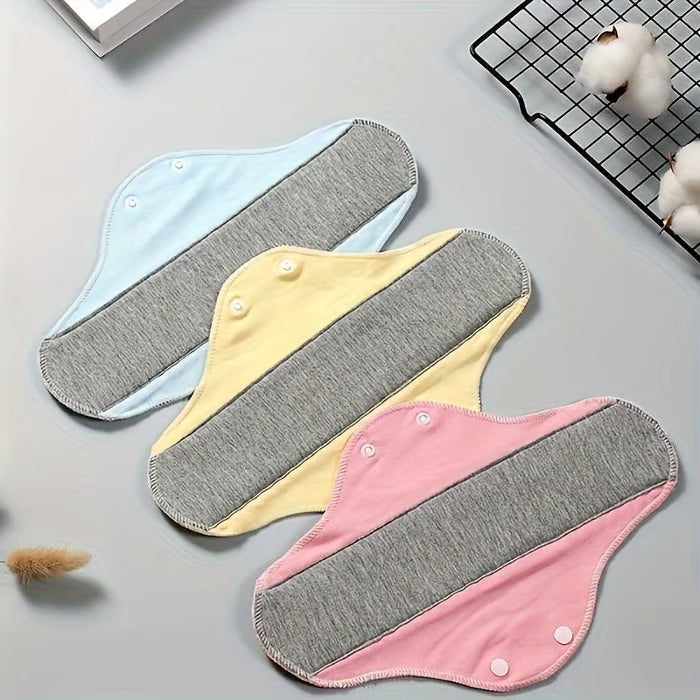 4pcs Leak-Proof & Waterproof Washable Incontinence Pads with Graphene Aseptic Technology for Elderly Care