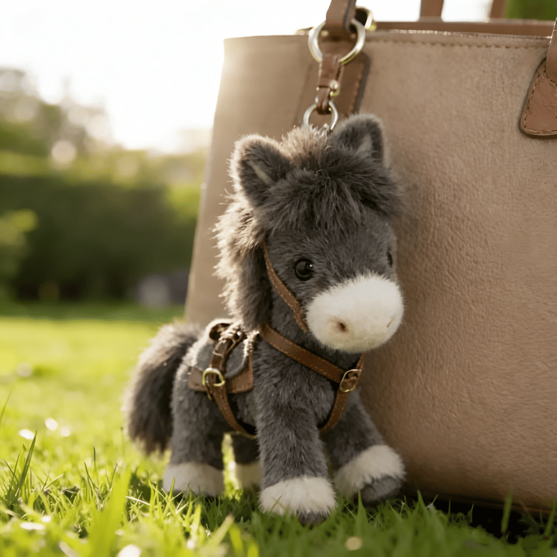 🐎✨Last Day 50% OFF - Ponytata Plush Pony Bag Charm and Keychain 🔥2026 Year of the Horse Gift 🎁Perfect for Lovers, Family & Kids!