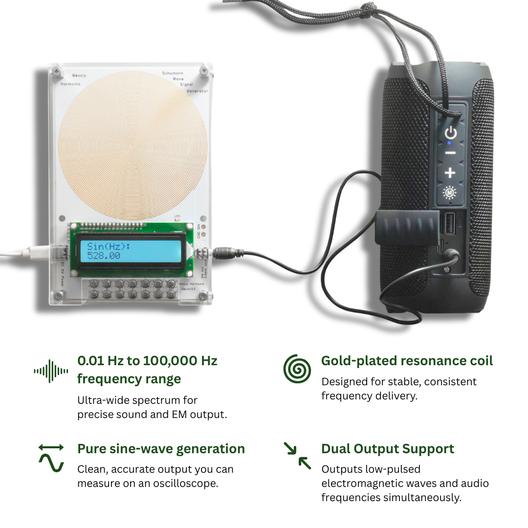 Agelessory - A Custom Healing Frequency Generator