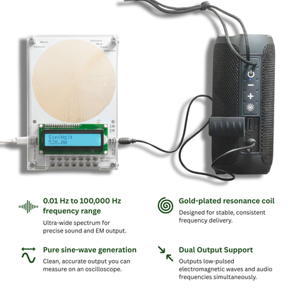 Agelessory - A Custom Healing Frequency Generator