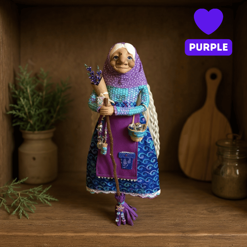 ✨Limited Edition – Only 100 Handmade Kitchen Witch Dolls Left! 🧙