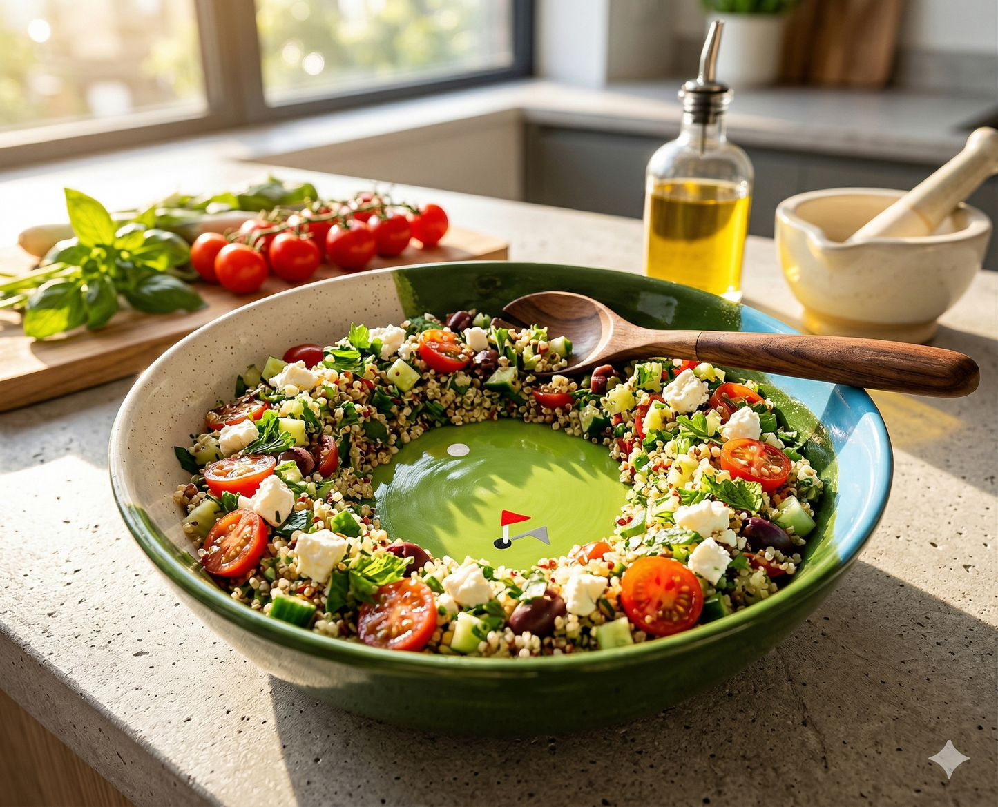 Hand-Painted Golf Bowl – The Ultimate Mother’s & Father’s Day Gift for Golf Lovers