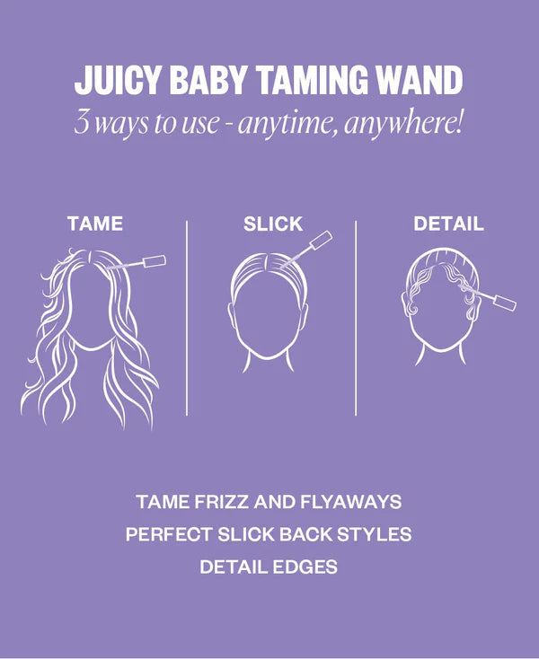 Frizz and Flyaway Lightweight Gel Hair Taming Wand