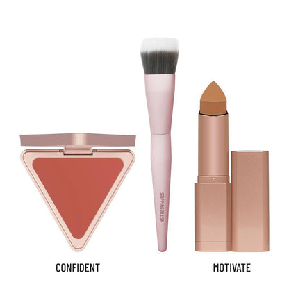 🎨 The Art of Definition: A Curated Bronzer, Blush & Brush Set 🌹