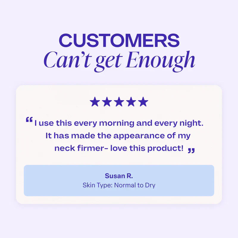 GOPUCE Miracle Neck Cream: Erase "Turkey Neck" & "Tech Neck" Lines Visible Lift & Smoothness in 4 Weeks