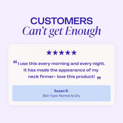 GOPUCE Miracle Neck Cream: Erase "Turkey Neck" & "Tech Neck" Lines Visible Lift & Smoothness in 4 Weeks