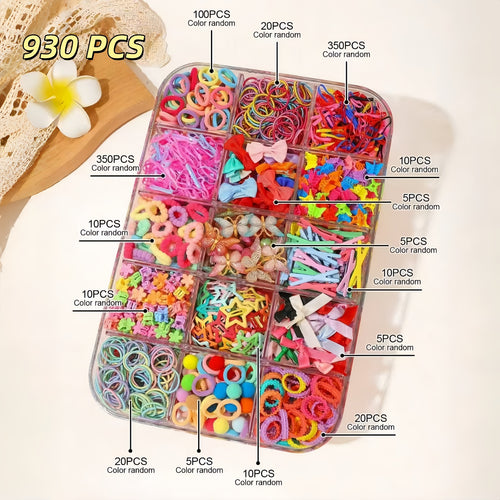 618PCS Women/girl's Dopamine Sweet Hair Accessories Set