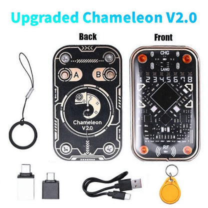 🔐 Chameleon Ultra – The Ultimate NFC & RFID Emulator Tool - Smart Chip Reader+5XCUID/UID Card Compliant to NFC Read Writer