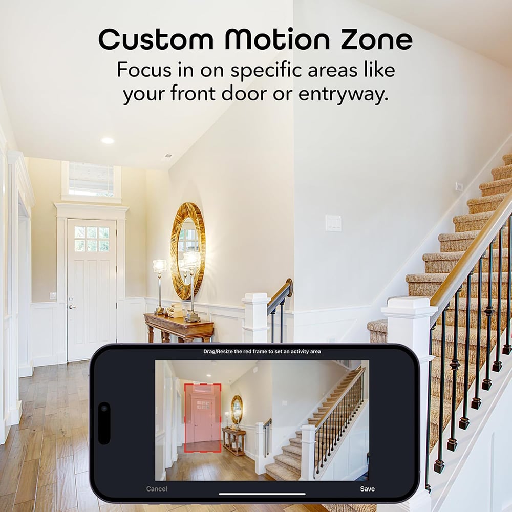 Smart Wi-Fi Indoor Security Camera