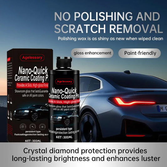 🔥NEW HOT SELLING 49% OFF🔥Nano-Quick Ceramic Coating Pro for automobiles