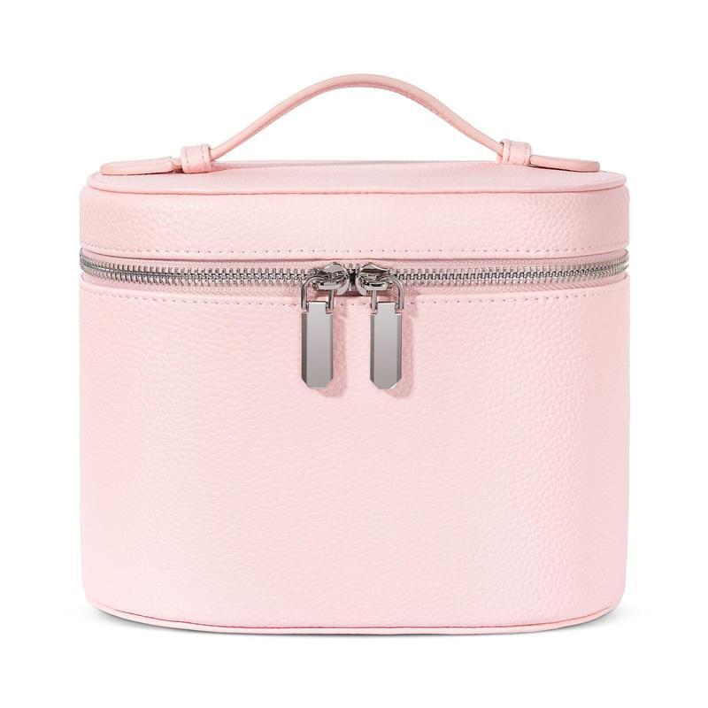 [Travel Toiletry Cosmetic Case] for Women Girls, Portable Vanity Storage Box
